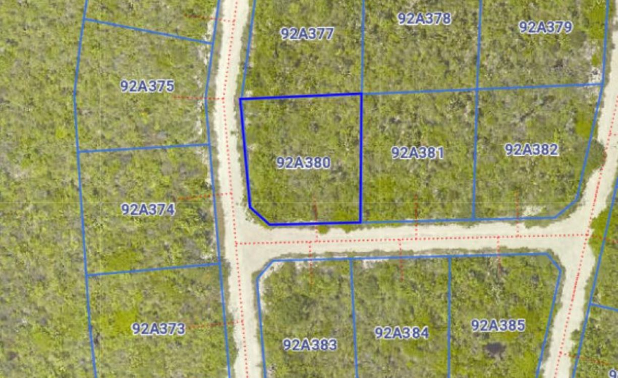 LITTLE CAYMAN POINT OF SANDS LOOKOUT LOT 380