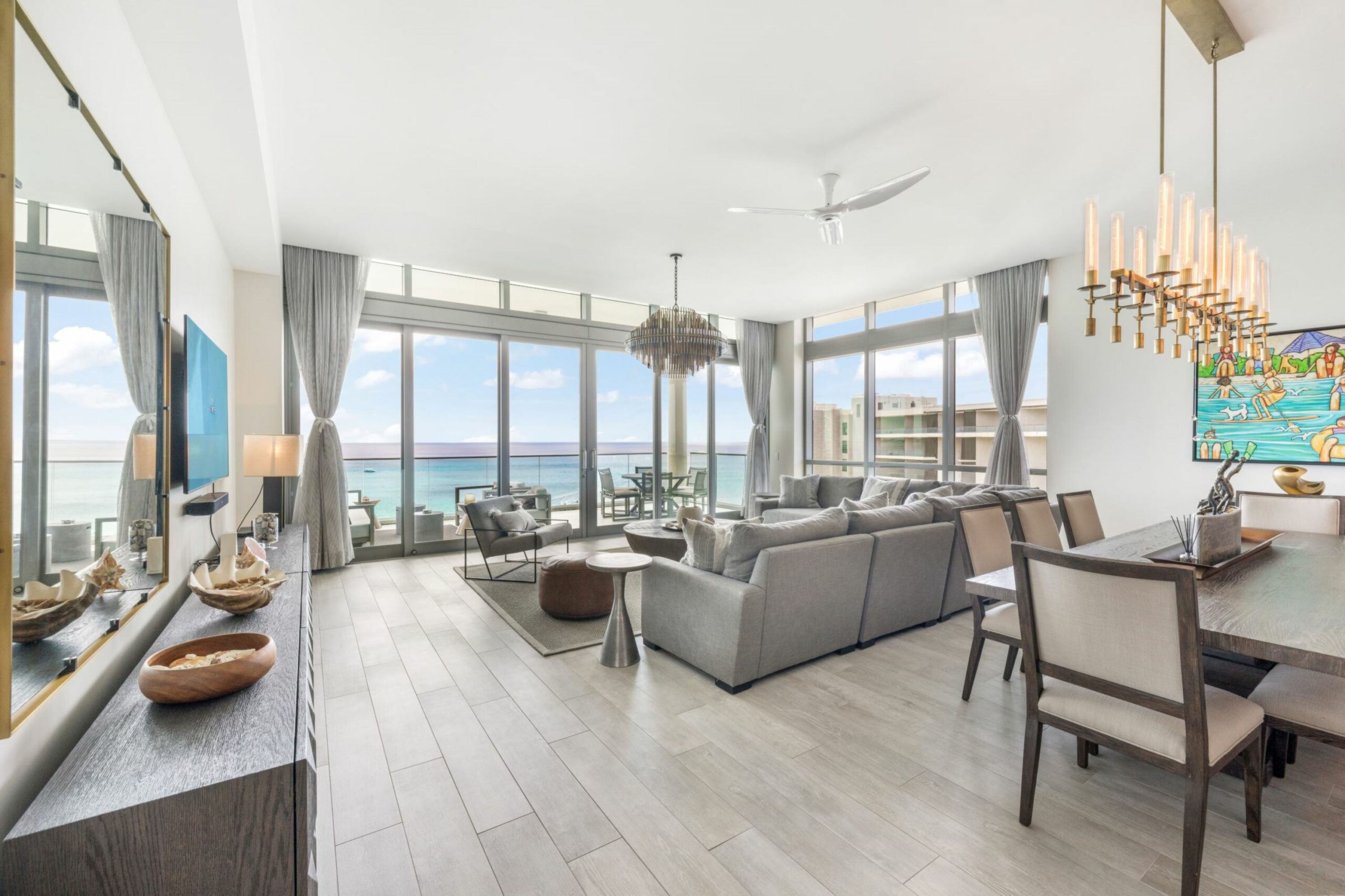 View of Seafire Residence N1002 - Seven Mile Beach Penthouse — Property Cayman ...
