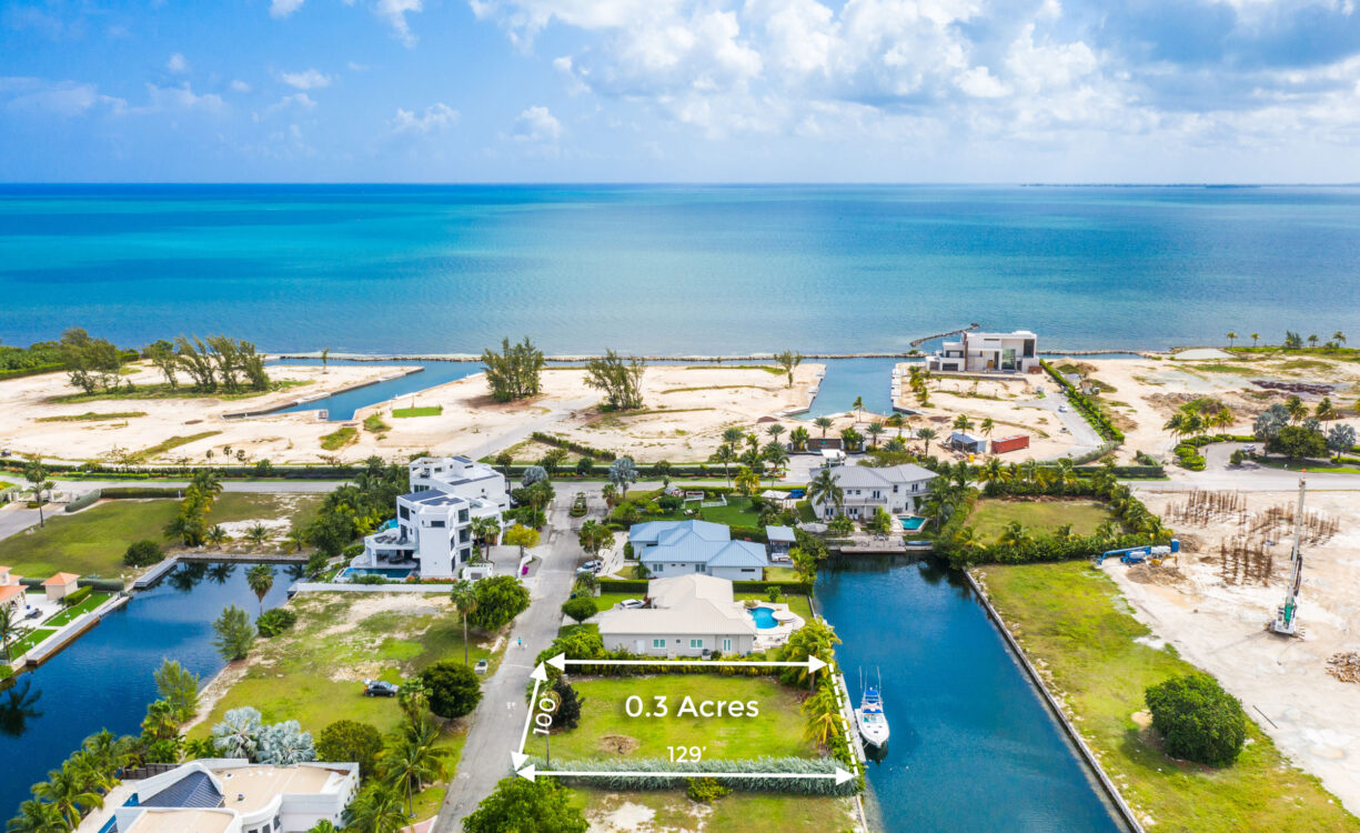 BACCARAT QUAY 0.30 ACRES, CRYSTAL HARBOUR CANAL FRONT