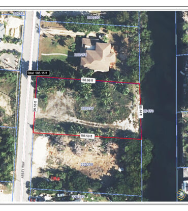 RED BAY ABBEY WAY CANAL FRONT HOUSE LOT