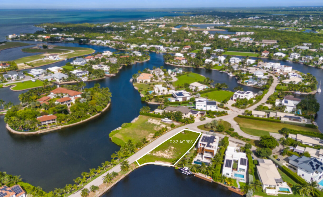 GRAND HARBOUR 0.32 ACRES, CANAL CORNER LOT