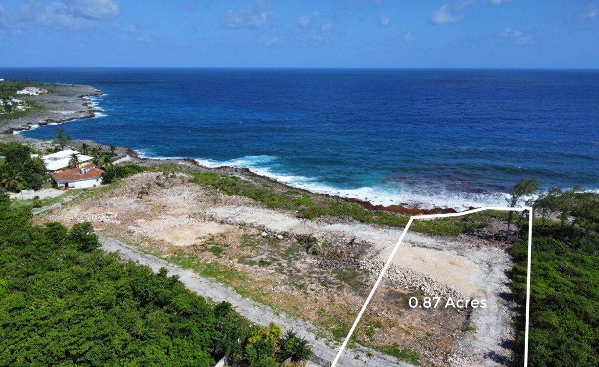 PEDRO BLUFF 0.87 ACRES, OCEANFRONT LAND