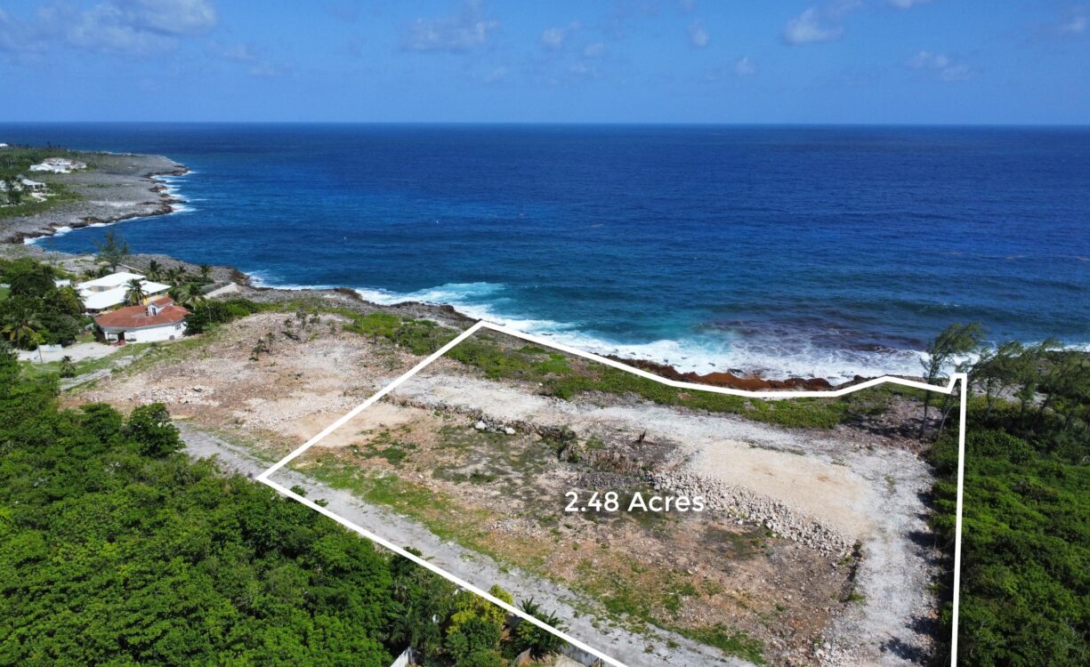 PEDRO BLUFF 2.48 ACRES, OCEANFRONT LAND