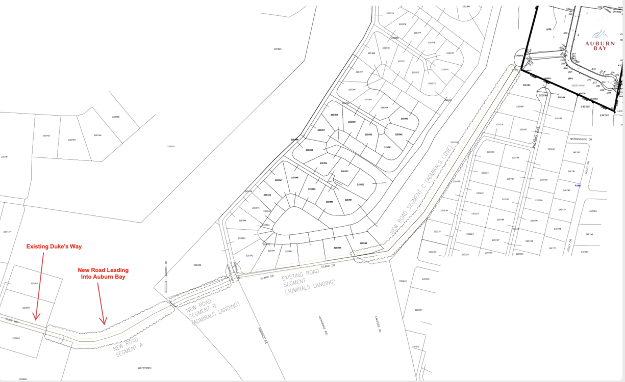 AUBURN BAY, LARGE CANAL FRONT LOT, READY TO BUILD