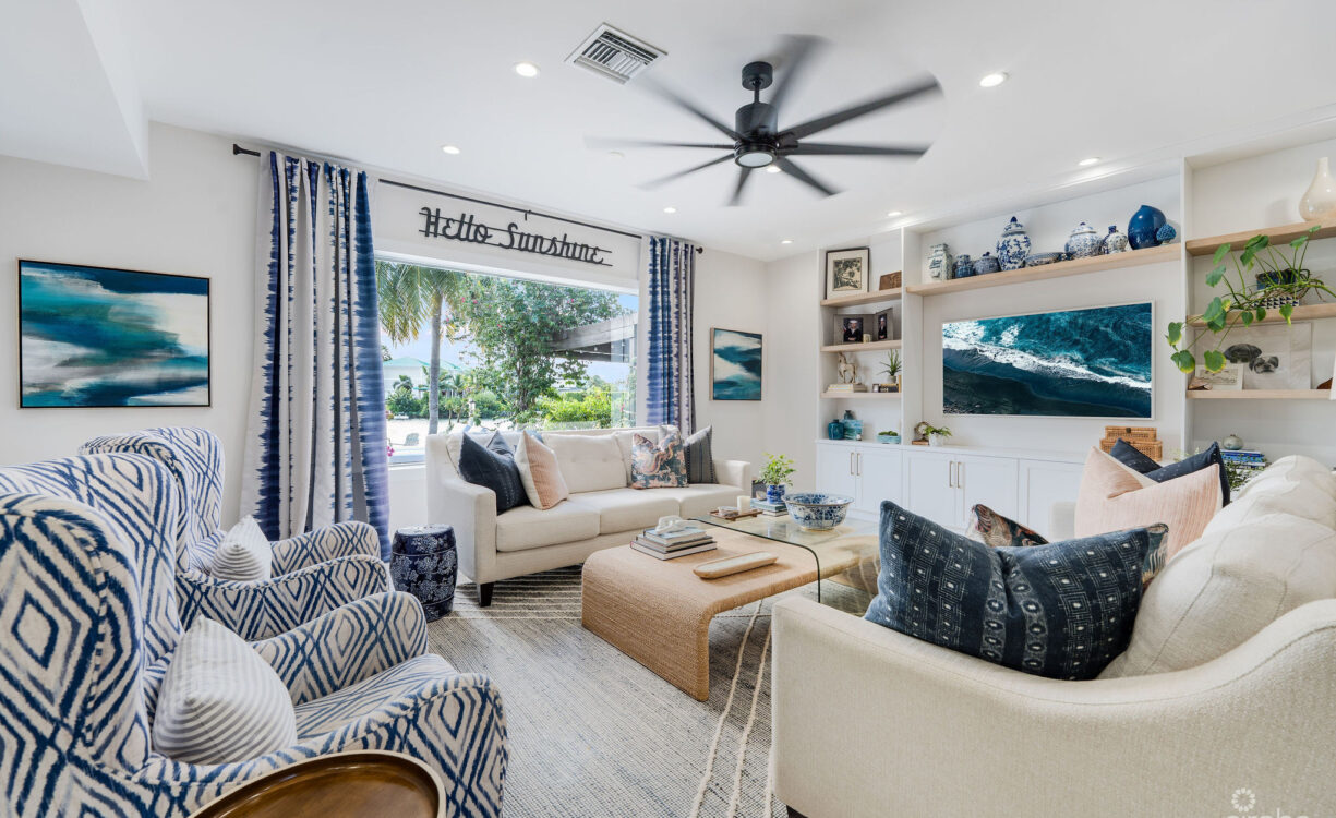 FULLY RENOVATED 4-BED CANAL FRONT HOME WITH DEN & DOCK | THE SHORES