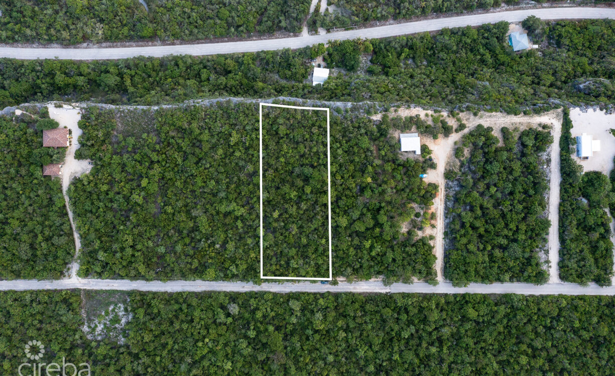 CAYMAN BRAC 1.05 ACRE PARCEL SOUTH SIDE EAST WITH OCEAN VIEW