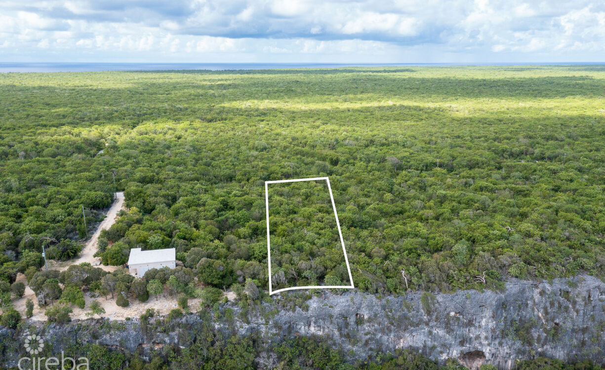CAYMAN BRAC 1.05 ACRE PARCEL SOUTH SIDE EAST WITH OCEAN VIEW