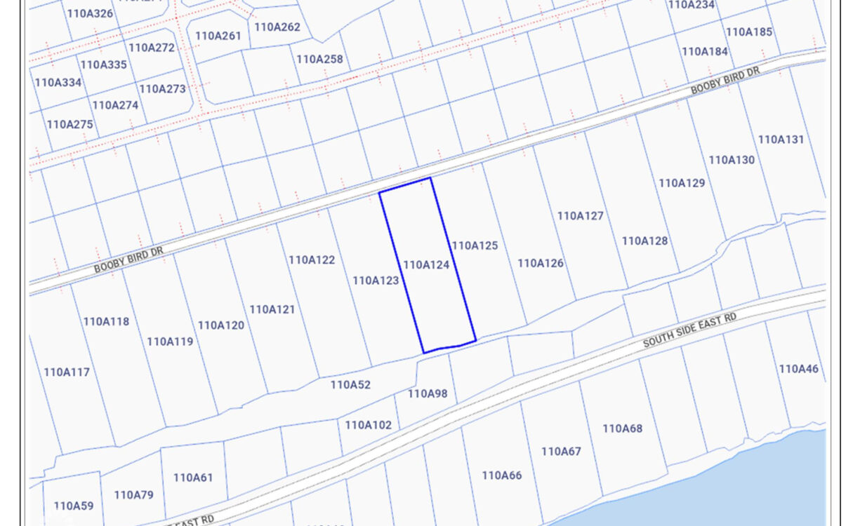 CAYMAN BRAC 1.05 ACRE PARCEL SOUTH SIDE EAST WITH OCEAN VIEW