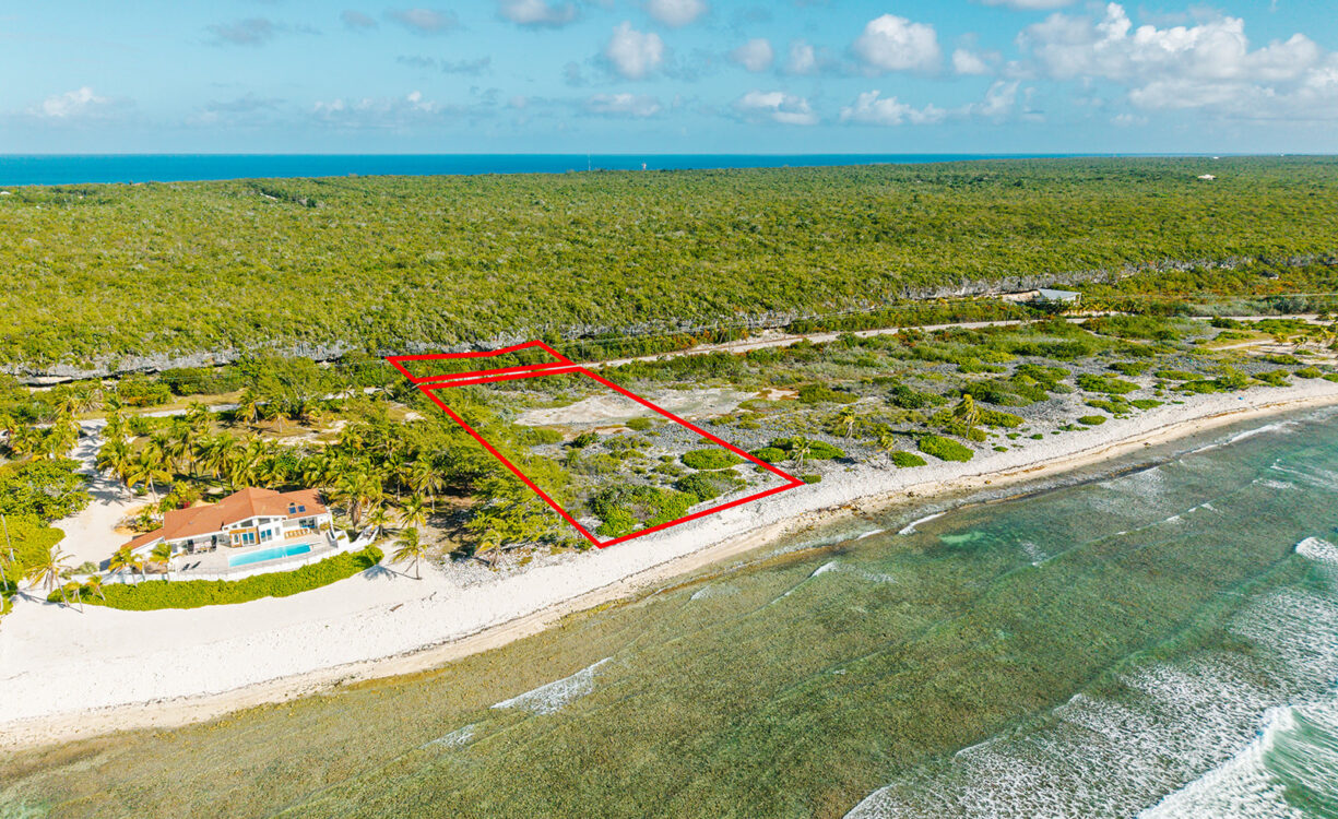1.63 ACRES OF WHITE SANDY BEACH