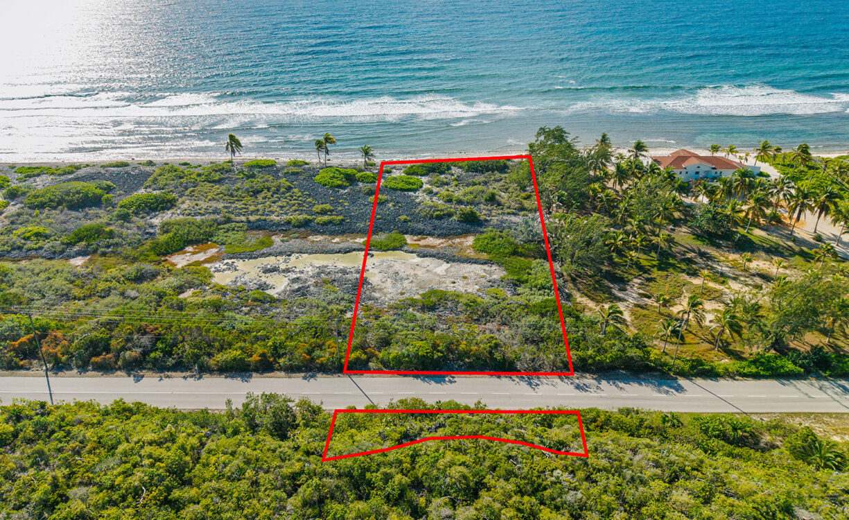 1.63 ACRES OF WHITE SANDY BEACH