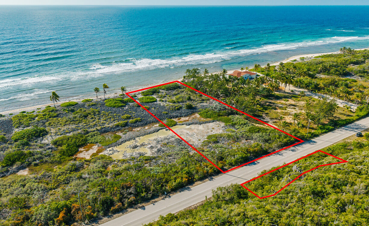 1.63 ACRES OF WHITE SANDY BEACH
