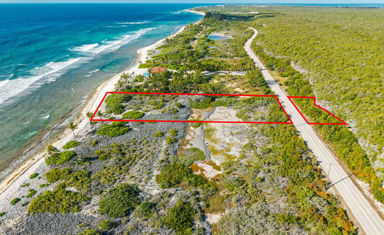 1.63 ACRES OF WHITE SANDY BEACH