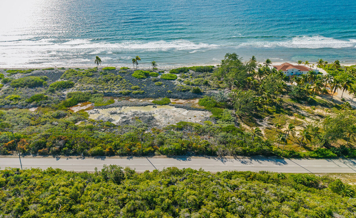1.63 ACRES OF WHITE SANDY BEACH