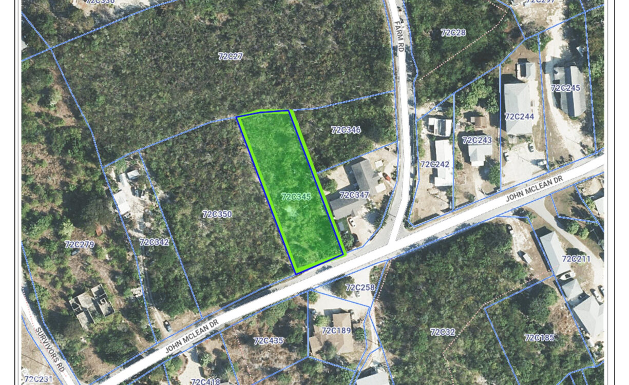 EAST END LAND 0.45 ACRES IN JOHN MCLEAN STREET