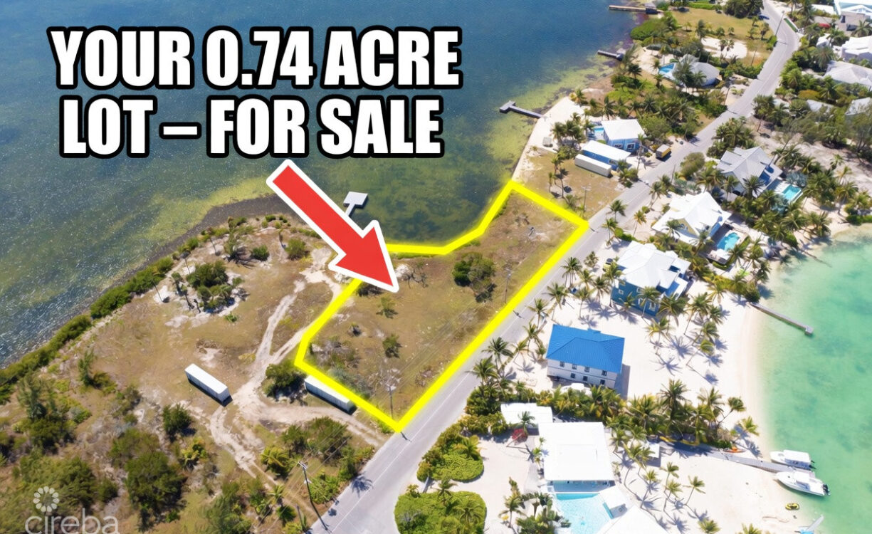 200FT BEACHFRONT OASIS WATER CAY ROAD, LITTLE SOUND | PERFECT FOR BOATING & DOCK
