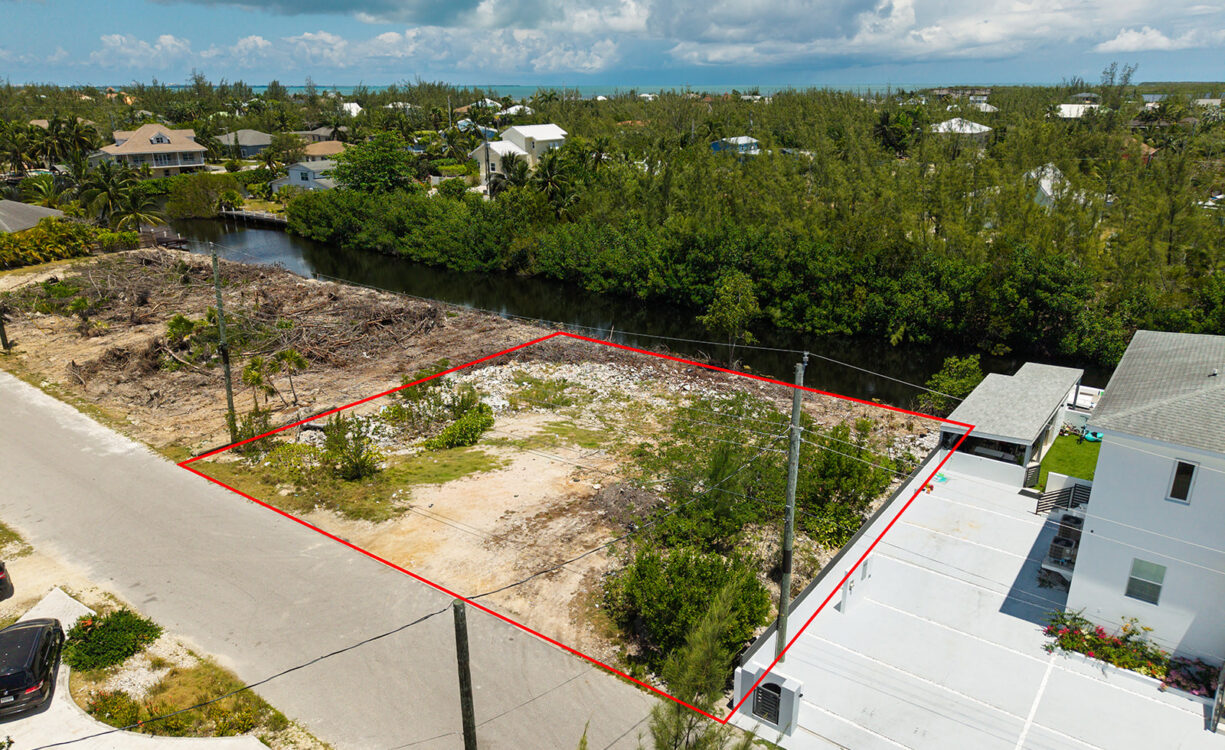 CANAL LOT - FILLED