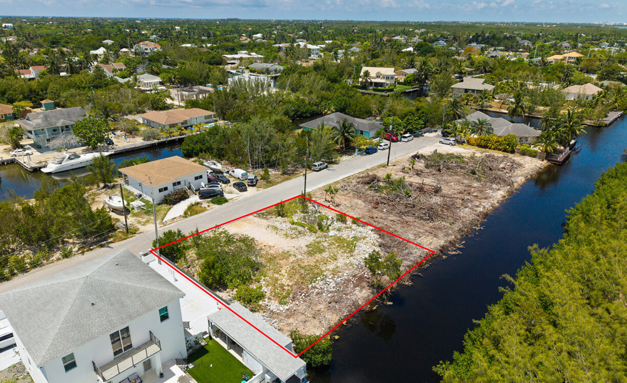 CANAL LOT - FILLED