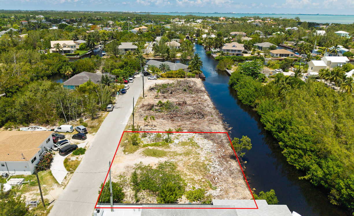 CANAL LOT - FILLED
