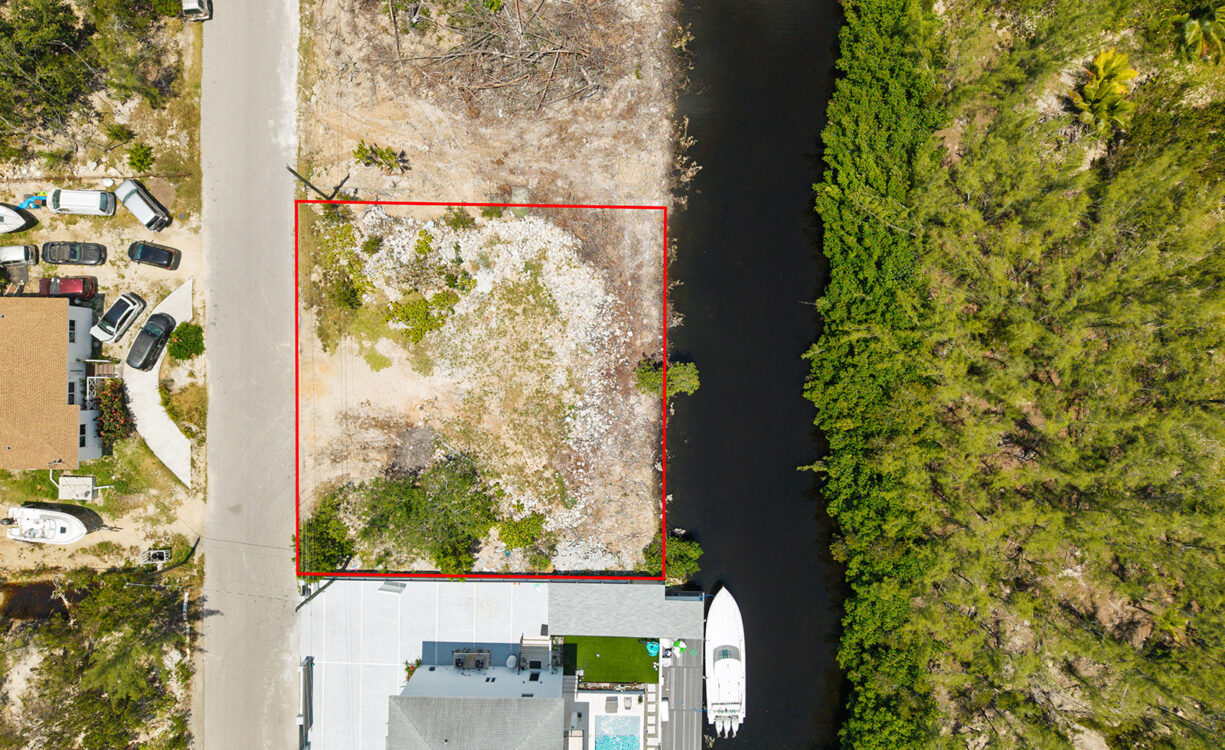 CANAL LOT - FILLED