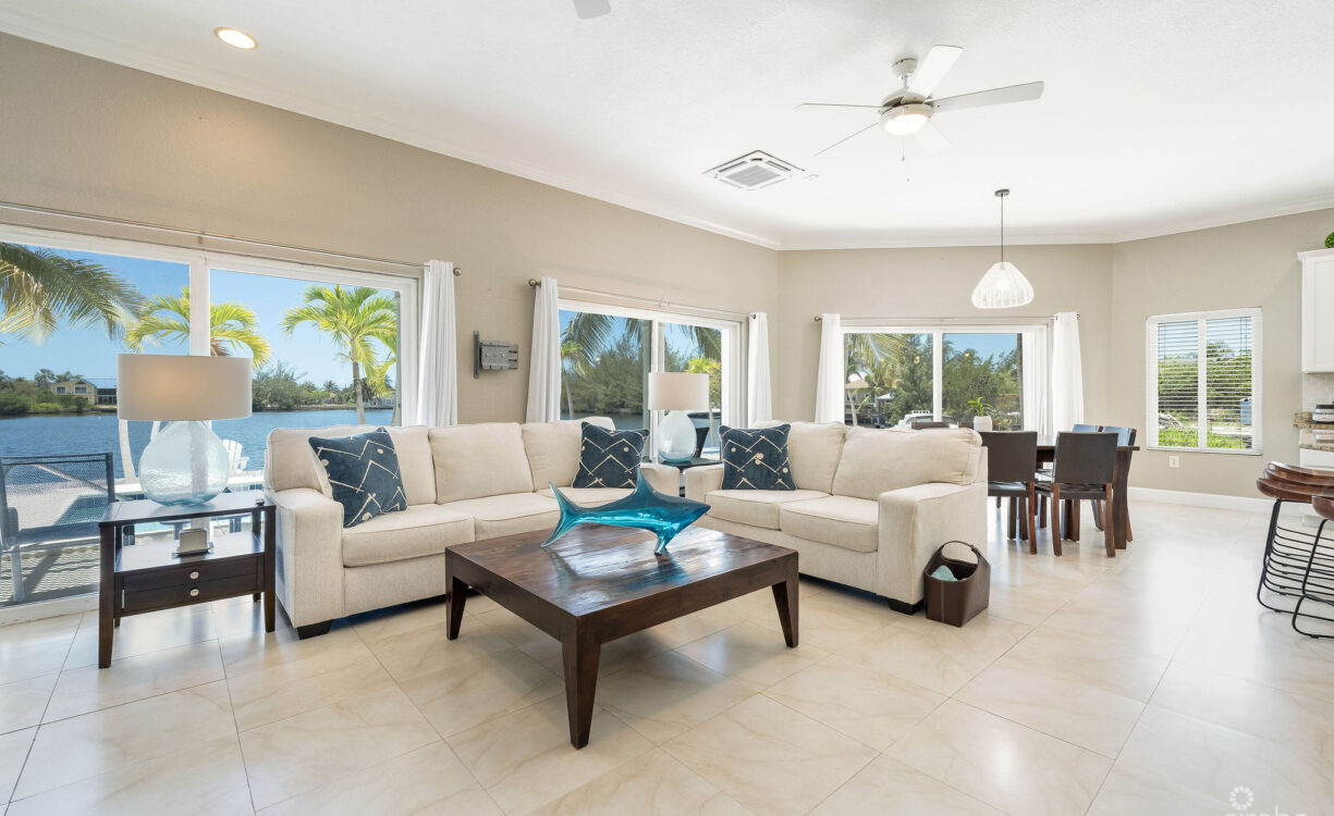 CORNER CANAL FRONT HOME WITH BEAUTIFUL VIEWS