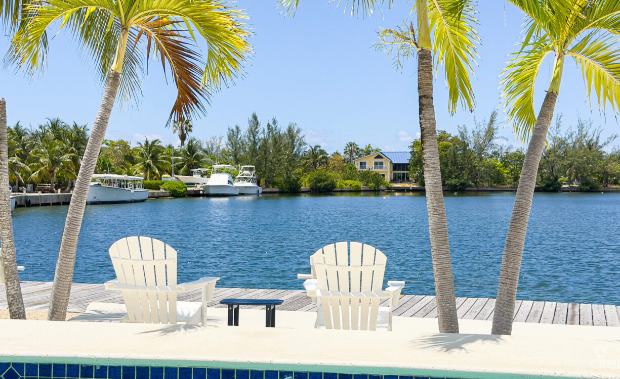 CORNER CANAL FRONT HOME WITH BEAUTIFUL VIEWS