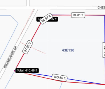 LARGE CORNER LOT .366 ACRE IN LOOKOUT GARDENS
