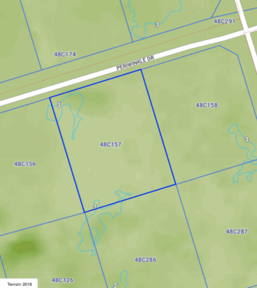 PERFECT PERIWINKLE DRIVE LAND LOT